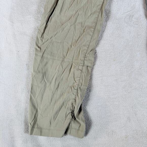 Duluth Trading Co Pants Womens 14 Tan Dry on the Fly Cargo Hiking Outdoor Campin - Picture 6 of 11